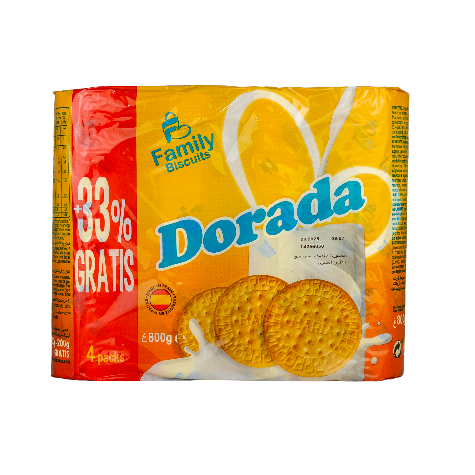 Dorada Galletas Dorada 800G