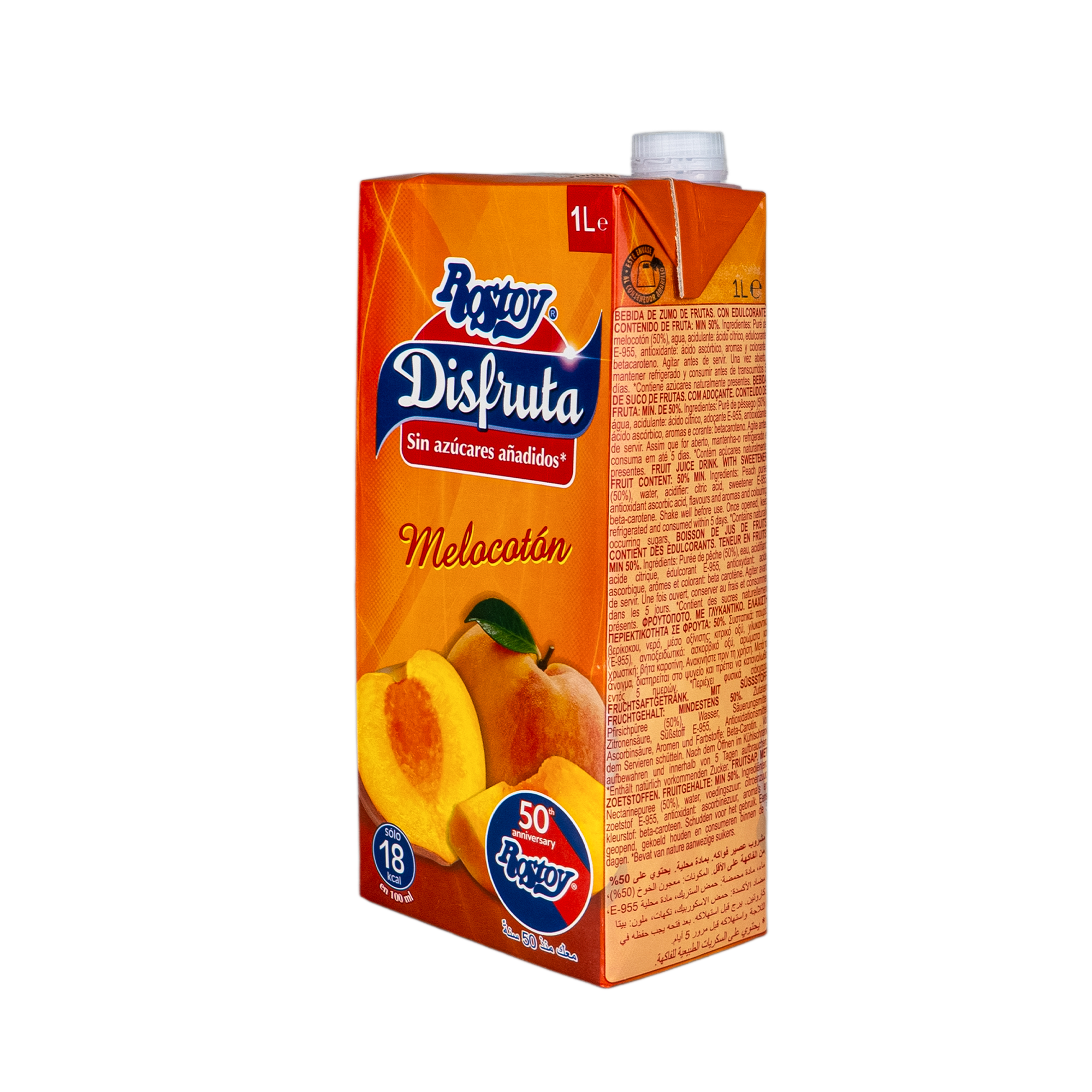 Nectar Rostoy Disfrutas Melocoton Br 1L