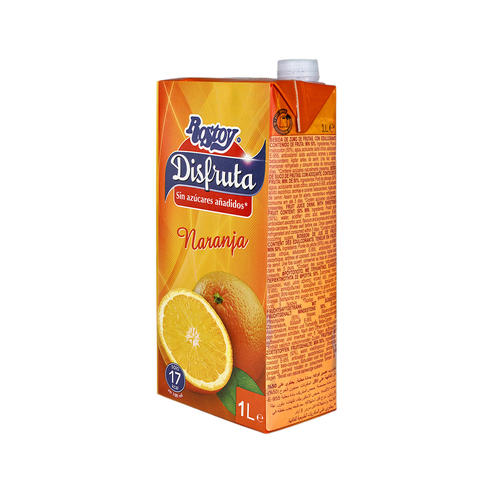 Nectar Rostoy Disfrutas Naranja Br 1L