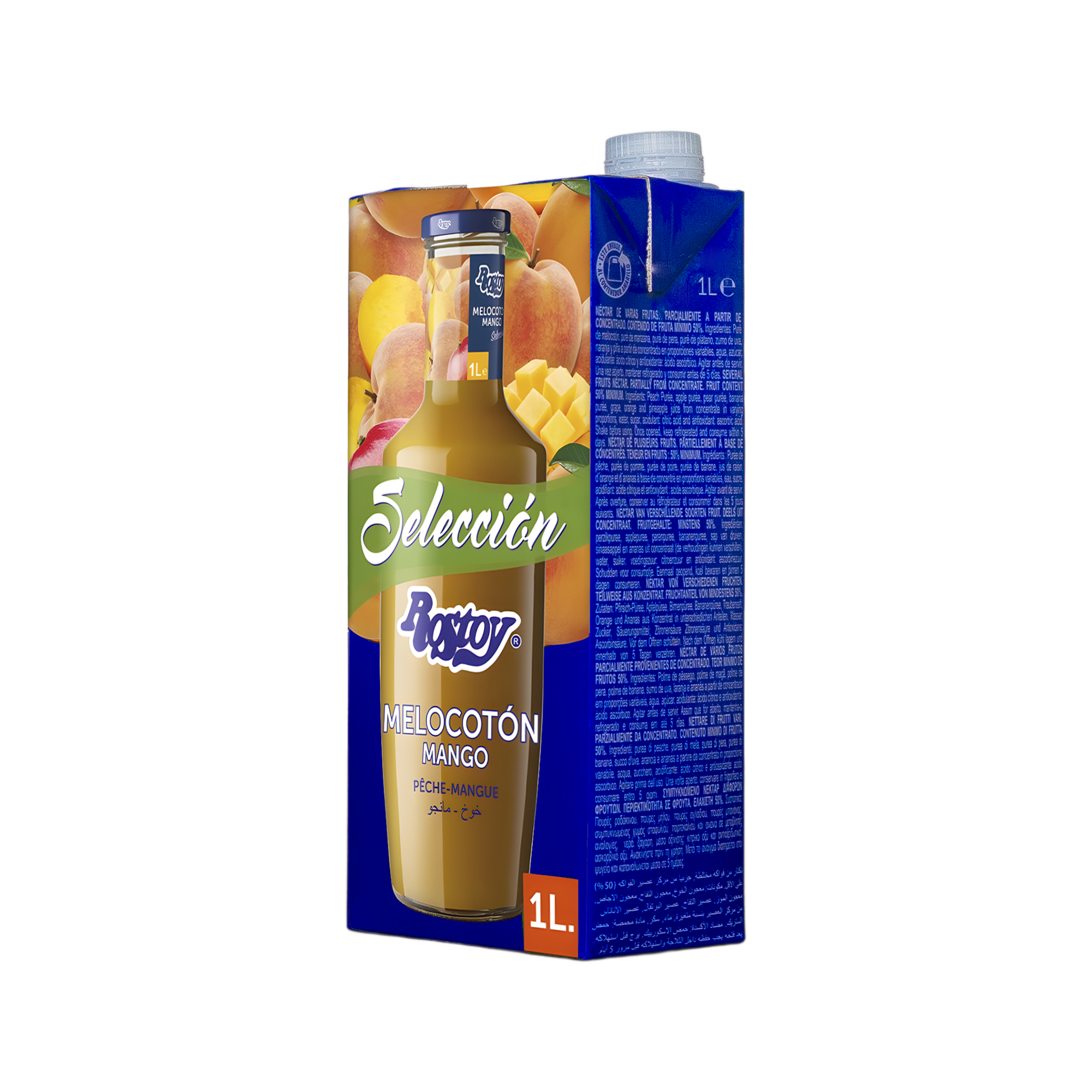 Nectar Rostoy Melocoton Mango Br 1L