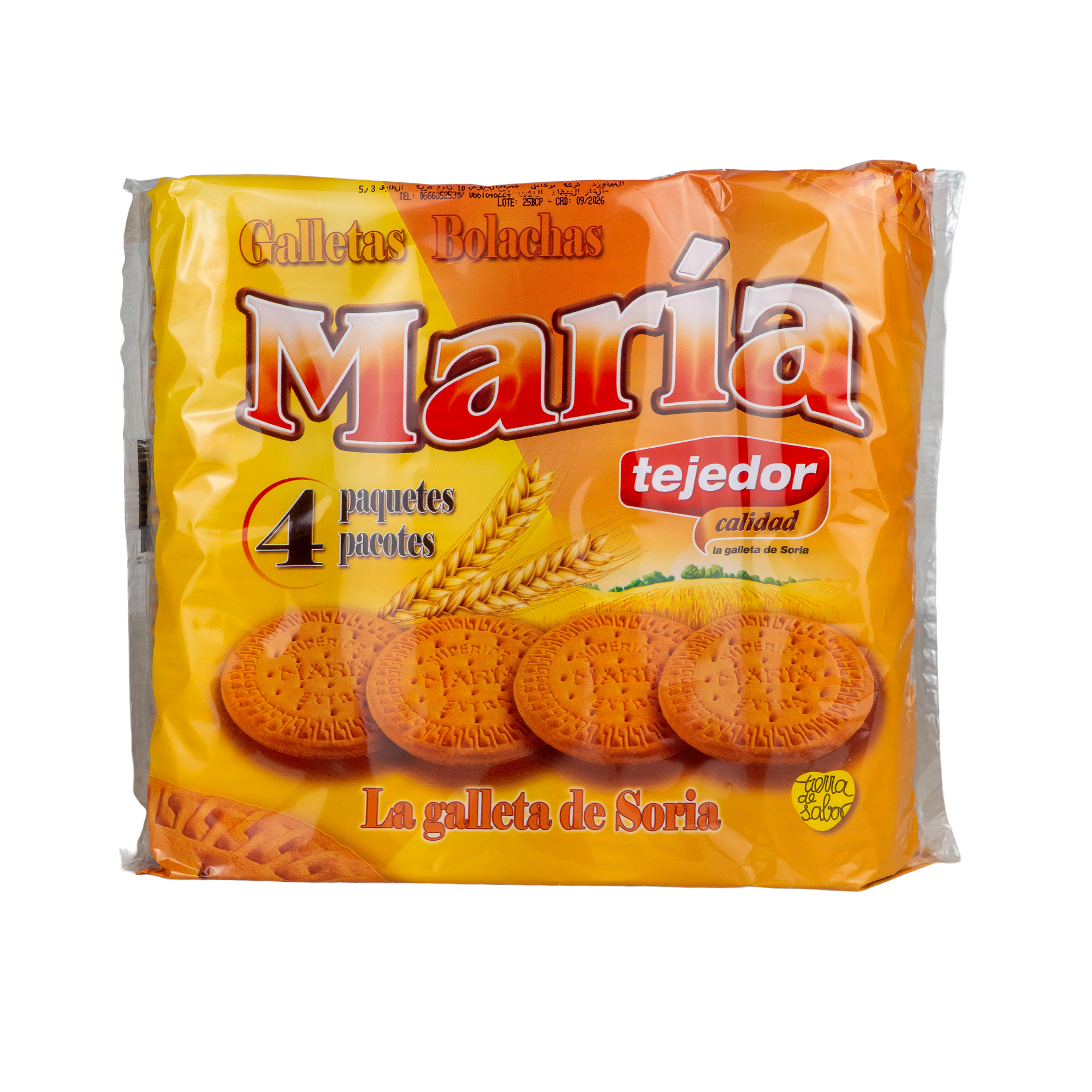 Teredor Galletas Maria 10 x 800G