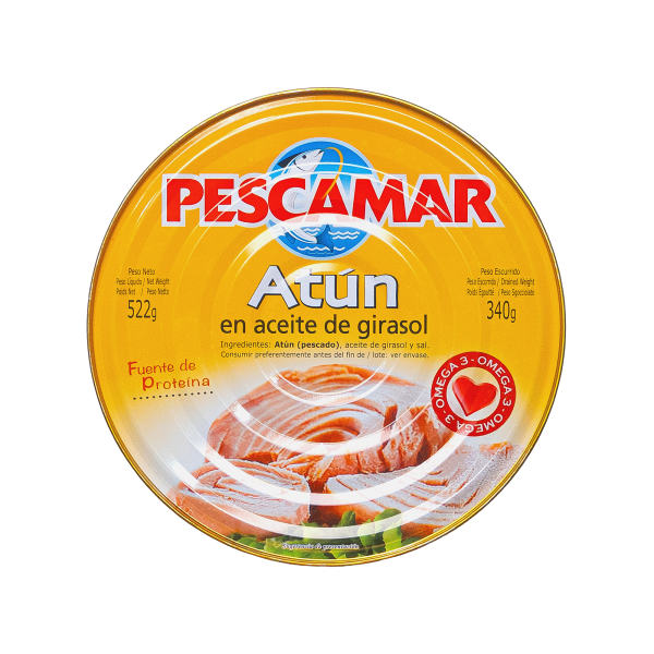 Atune Pescamar huile 24 boites de 550 G